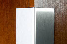 Stainless Steel Corners from Liquid Diamond Products Ltd. located in Edmonton, Alberta.